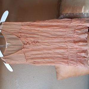 Floreat sleeveless chiffon lace up top 6